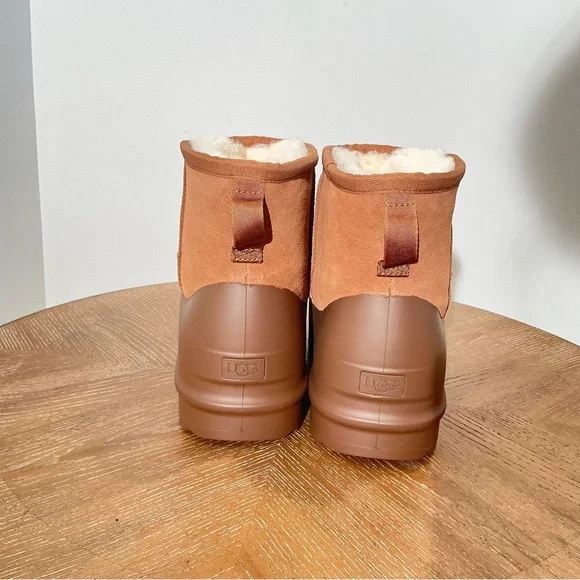 UGG Women's Classic Mini Pumped Molded Chestnut Slip On Boots 1158370 - Picture 6 of 7